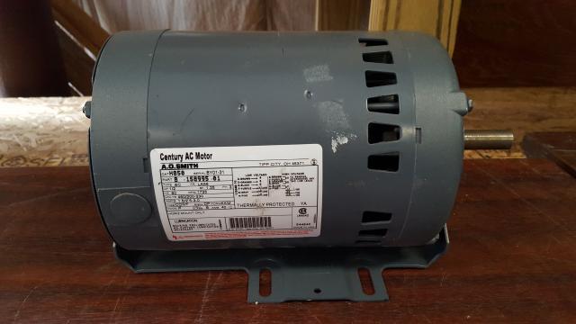 AO Smith H850 Century AC Electric Motor 1/2HP 1725RPM – ThatThingYouLove