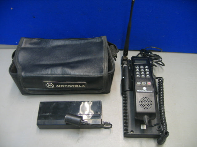 Téléavertisseur Vintage Motorola – Noir, Avec étui – USA Mobile