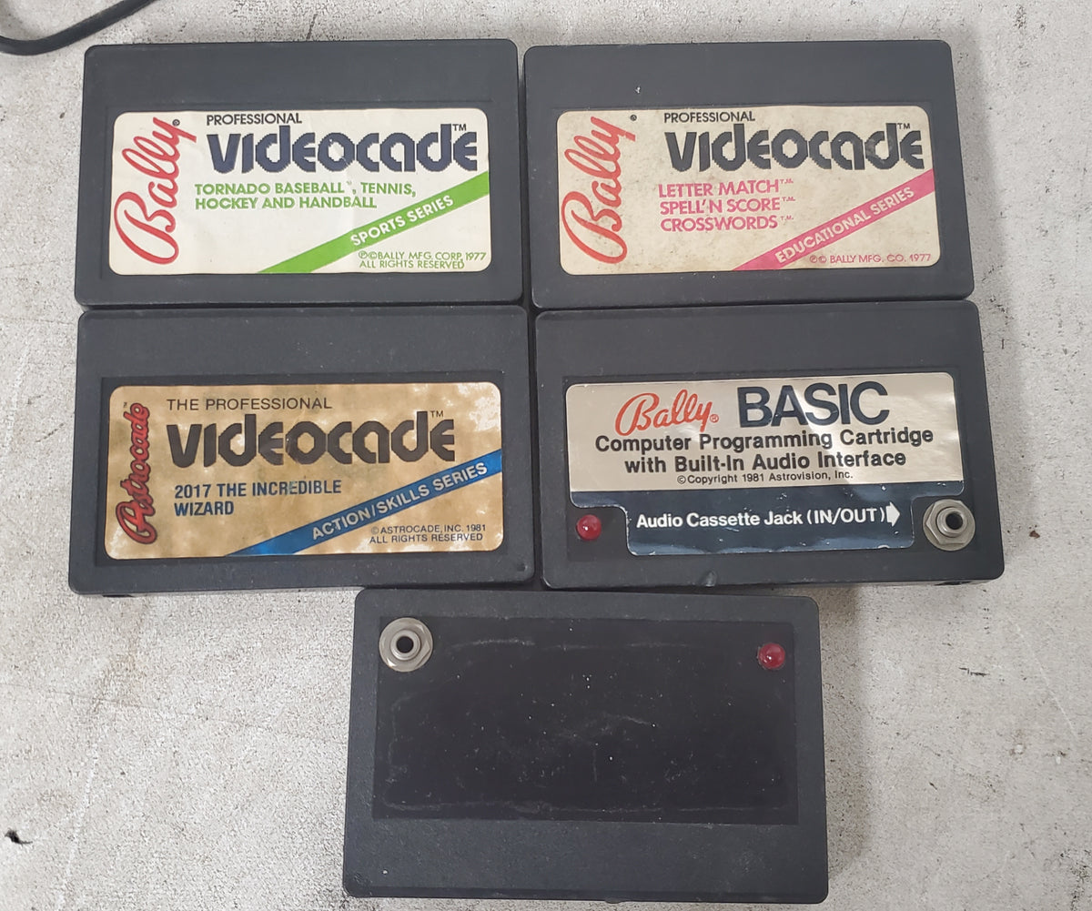 Vintage Retro Gaming Bally Astrocade Arcade Computer System Console ...