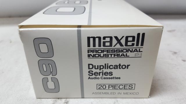 NEW Maxell C90 Professional Digital Audio Cassette Tape 20 Pack –  ThatThingYouLove