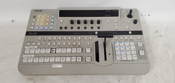 Sony DFS-700 Digital Media Switcher Control Panel Missing Buttons