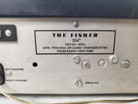 Vintage BSR The Fisher 35A FM/AM Stereo Receiver Automatic Turntable No Cover