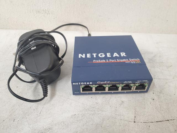 Netgear GS105 ProSafe 5 Port Gigabit Switch