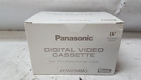 NEW Panasonic AY-DV276AMQ Professional Digital Video Cassette DV 5 Pack