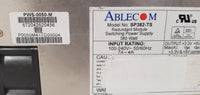 AblecomSP382-TS Redundant Module Switching Power Supply PWS-0050-M Rev 1