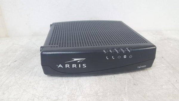 ARRIS TM1602A DOCSIS 3.0 Telephony Cable Modem – Tested, Updated Firmware – For Optimum, WOW, Cablevision, Charter