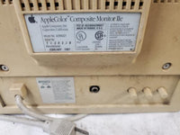 Vintage Apple A2M6021 AppleColor Composite 13" CRT IIe Computer Monitor 1987