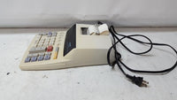 Sharp EL-1197P 12 Digit 2 Color Ribbon Printer Calculator