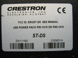 Crestron ST-DS Recharging Base for Power Pack PW-1215