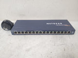 Netgear FS116 16 Port Fast Ethernet 10/100Mbps Switch