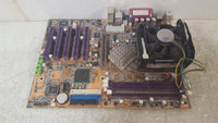 QDI P4I865PE Dragon 2 Computer Motherboard w/ Pentium SL68T 2.4GHz Processor
