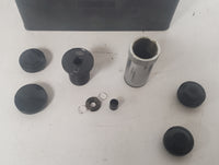 Vintage Wild Heerbrugg Binokularer Schrägtubus Microscope Case