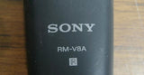 Sony Model RM-V8A VCR Cable TV Remote Control