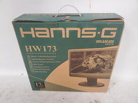 NEW Hanns G HW173ABB HSG1044 17" LCD Computer Monitor Black