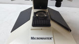 Fisher Scientific 12-563-321 Micromaster Microscope As Is for Parts No Objective