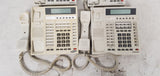 Lot of 4 Vintage Samsung Prostar Office Business Telephone Beige Handset