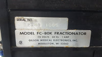 Gilson FC-80K Laboratory Micro Fractionator Fraction Collector As Is for Parts
