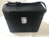 Vintage Camera Case - Brown Leather w/ Lens Holder and Removable Shelf