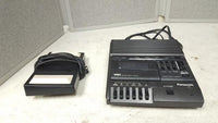 Panasonic RR-830 Dictation Machine Cassette Transcriber with Foot Control
