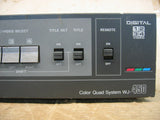 Panasonic WJ-450 CCTV 4 Camera Multiplexer Surveillance