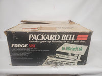 Vintage Packard Bell Force 386X Computer Box Only Halt & Catch Fire Prop HACF