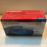 New U.S. Robotics 56K Faxmodem 5686 V.92 and V.90 standard technology
