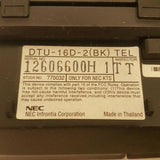 NEC DTU-16D-2(BK) Business Telephone Black and Grey
