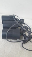 Lot of 3 Plex PX-IR48WP CCTV Digital Color CCD Security Camera w/ Damage
