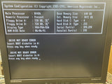 Vintage Lanier Micro 80486Hz 3.7MB American Megatrends Desktop Computer No HDD