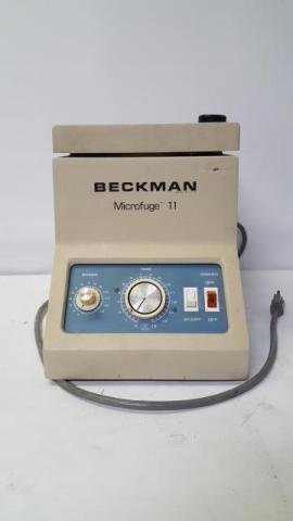 Beckman Microfuge 11 D 6 Centrifuge As Is for Parts