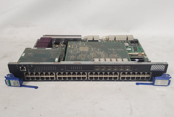 Enterasys 7H4382-49 48 Port Switch Module w/ Add-on 6-port Optical Board
