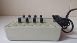 Califone Model 1218AV-PY Monoural 8-position Jackbox With 1/4" & 3.5mm