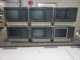 Lot of 8 Vintage Wang 5730 5740 Computer Terminal 11" Tilt Monitor + 7 Keyboard