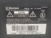 Retro Gaming Emerson TC1365B 13" CRT Broadcast Television TV Monitor 1992