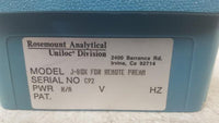 Rosemont Analytical Uniloc Division J-Box for Remote Pream