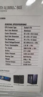 Ultra Fire Pentium 4 CPU Cooler Aluminum Heat Sink up to 3.06GHz 12V/0.18A