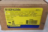 Square D 8910DPA33V04 Definite Purpose 3 Pole Contactor 600V 277V 60Hz