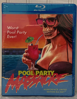 Pool Party Massacre - HorrorPack Limited Edition Blu-ray #66 BRAND NEW SEALED