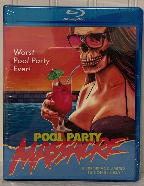 Pool Party Massacre - HorrorPack Limited Edition Blu-ray #66 BRAND NEW SEALED