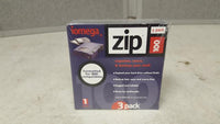 Iomega Zip 3 Pack 100MB Data Cartridge for use with Zip Drive