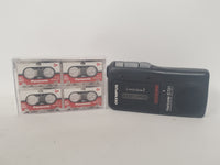 Olympus Pearlcorder S721 Microcassette Recorder w/ Tapes