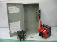 Cutler-Hammer DH361FGK 30A 600VAC 3 Pole Safety Switch