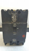 General Electric GE MG-8994 Circuit Breaker 70 Amp 277 Volt 3 Pole