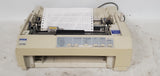 Vintage Epson LQ-570e Dot Matrix Printer Missing Covers
