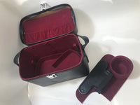 Vintage Camera Case - Brown Leather w/ Lens Holder and Removable Shelf