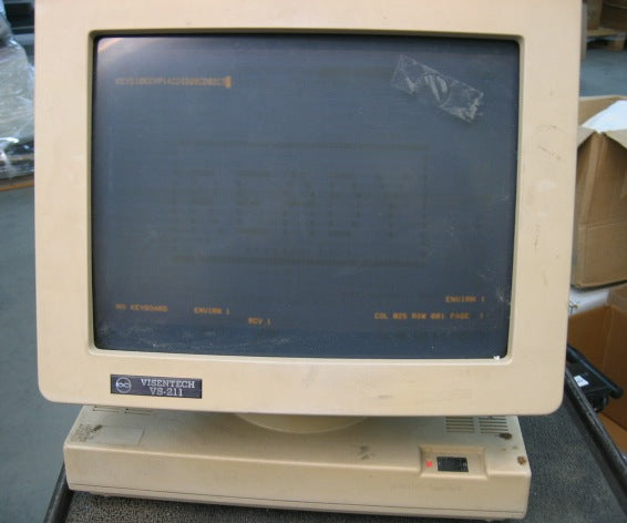 Visentech Terminal VS-211 Amber Screen