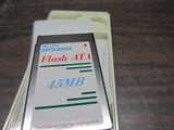 Mitsubish Melcard Flash ATA 48MB Memory Card PCMCIA PCCard