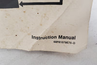 Vintage Motorola 68P81079E75-D System Manager Operating Manual 1996