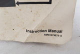 Vintage Motorola 68P81079E75-D System Manager Operating Manual 1996