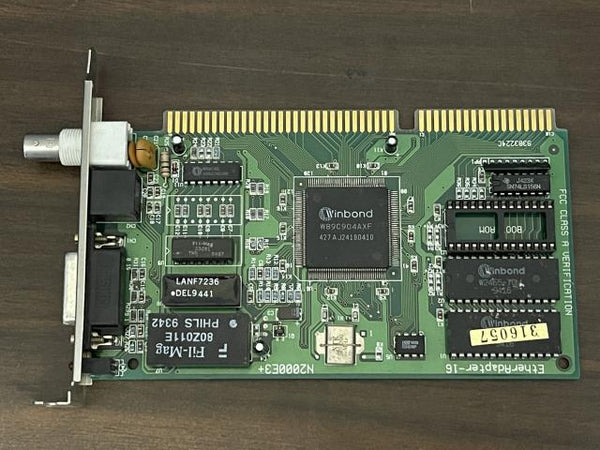Winbond EtherAdapter-16 Ethernet Adapter Card W89C904AXF